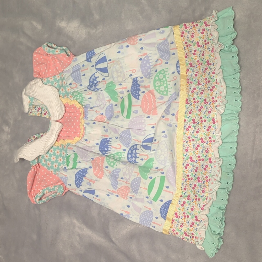 2 Matilda Jane infant dresses And Bloomer